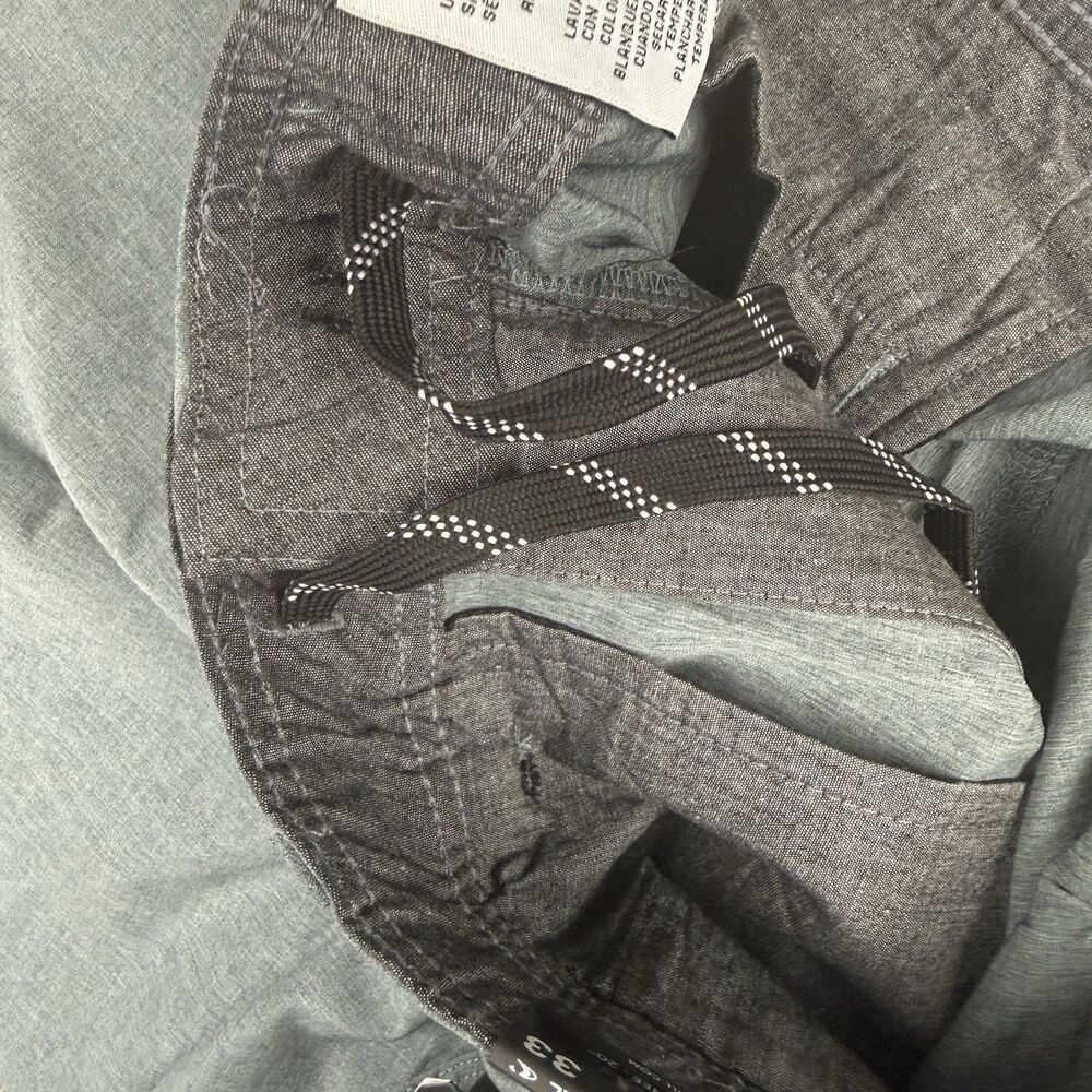 O’Neill Capacity Hybrid Shorts Mens 33 At The Knee 20” Inseam 10” Gray Swim New - Picture 5 of 10